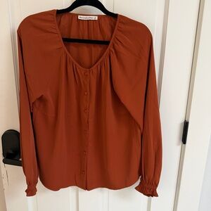 Abercrombie & Fitch Terracotta Blouse